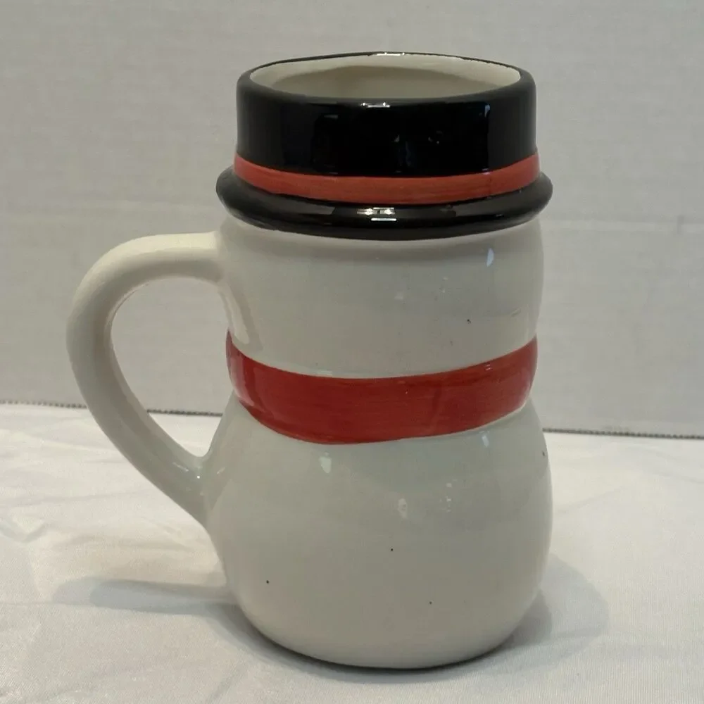 Bay Island Snowman Cocoa Coffee Mug Ceramic Winter Christmas Snowman